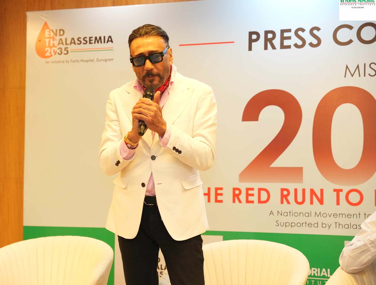 Eliminating thalassemia is not just a medical goal but a moral obligation: Jackie Shroff.